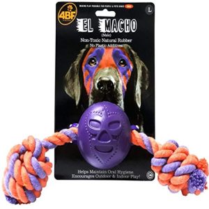 4BF Tug Rope & Ball ‘El Macho’ Large