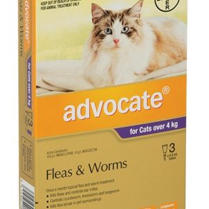 Advocate Fleas & Worms for Cats / Kittens over 4kg