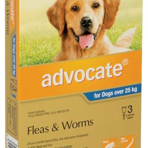 Advocate Fleas & Worms for Xtra Large Dogs over 25kg