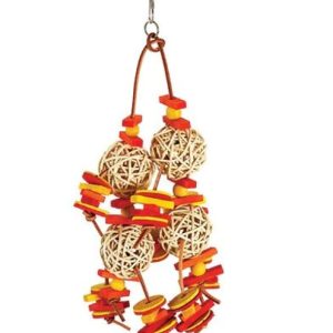Caitec Featherland Paradise Laced Munch Ball 38cm
