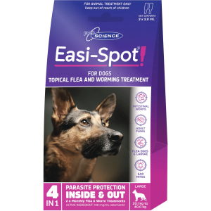 Petscience Easi-Spot for Large Dogs – 20.1kg to 40kg