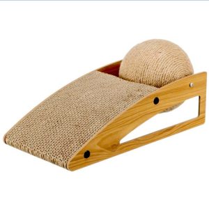 Trixie Cat Scratching Ramp With Jute Ball