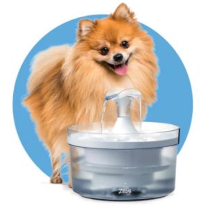 Zeus Fresh & Clear Drinking Fountain with Waterfall Spout 1.5 Litre