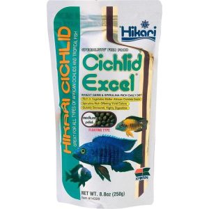 Hikari Cichlid Medium Excel Pellets Fish Food 8.8 oz