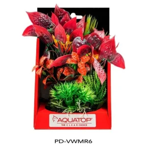 Aquatop Vibrant Wild Plant Mixed Red, 6 in
