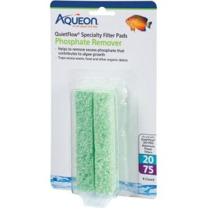 Aqueon QuietFlow Specialty Filter Pads Phosphate Remover 20/75
