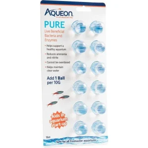 Aqueon PURE Live Beneficial Bacteria 12pk